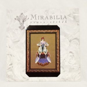 Mirabilia Cross Stitch Pattern The Scent of Old Roses 2000 Lady Beautiful Dress